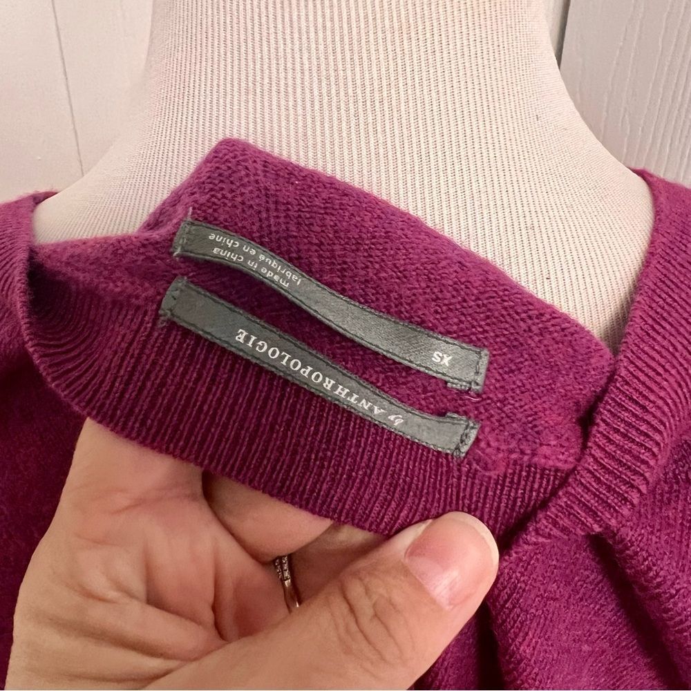 Anthropologie Gale Merino Sweater J1 - Picture 7 of 10